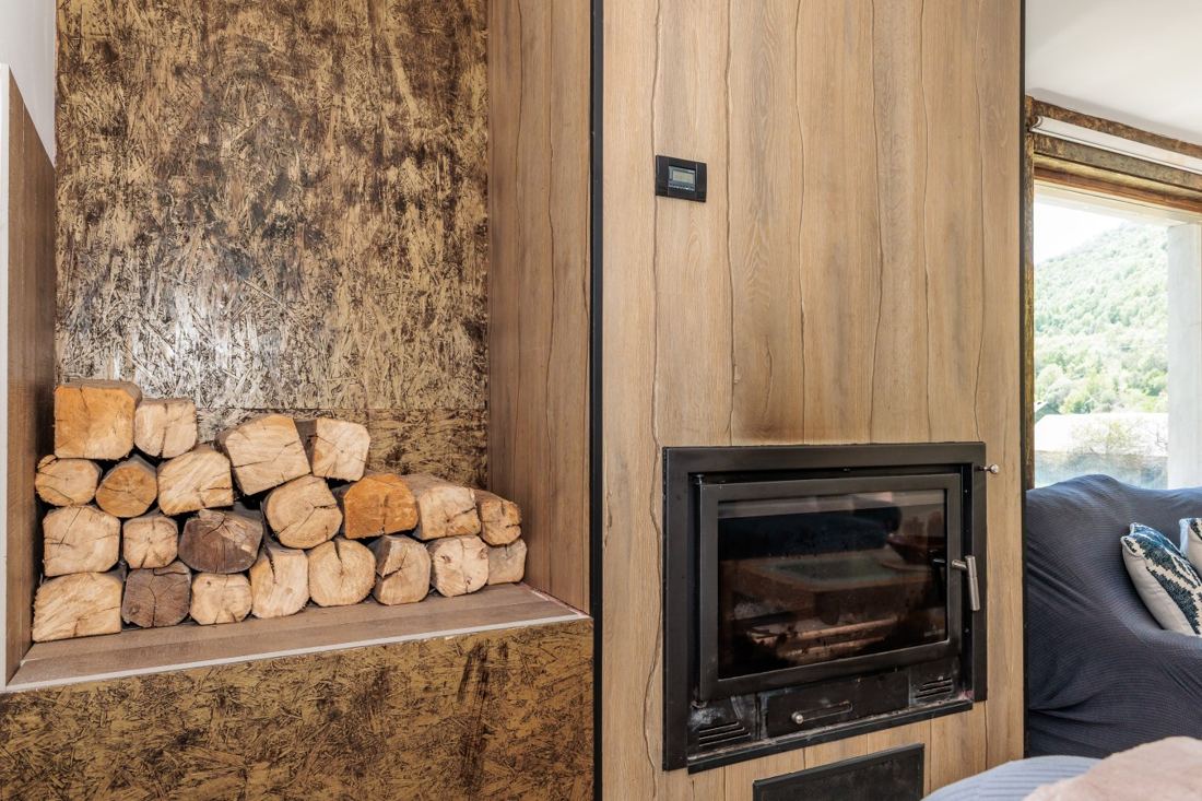 Chimenea de leña