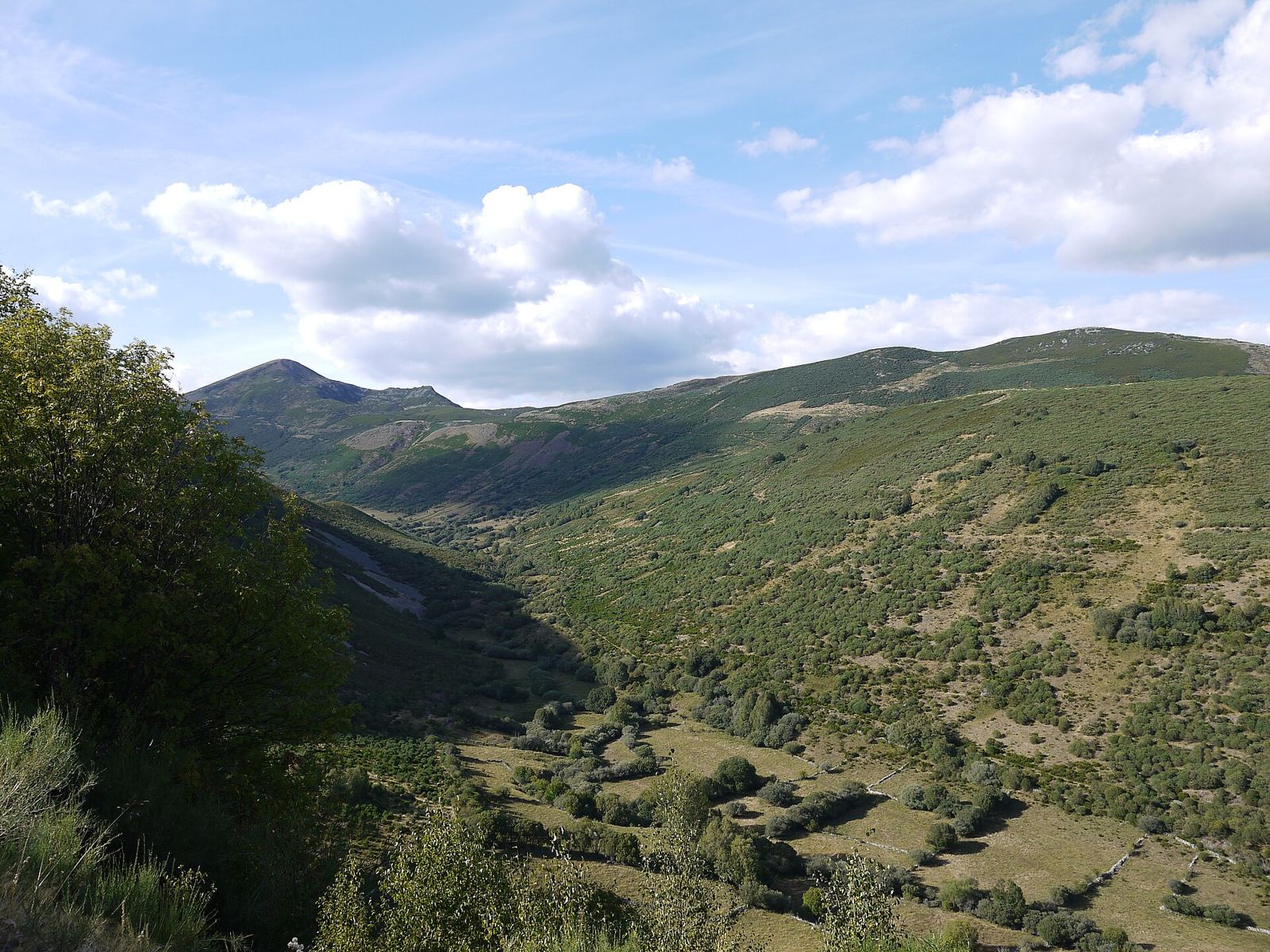El Tambarón visto desde Fasgar en verano